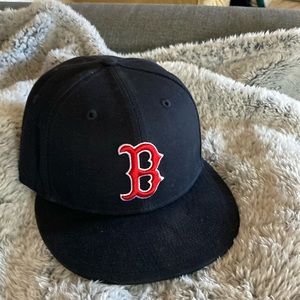 New Era size 7 1/8 Boston Red Sox baseball cap